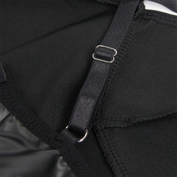Subblime - 955373 Robe À Bretelles En Cuir Noir S/M